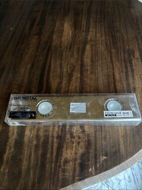 Ikea Grundtal Swedish stainless steel under cabinet lighting 10W/12V 2 bulb 14”